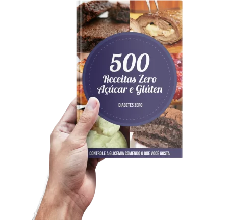 livro q4fp528zdutvq6jz4emrv5ovk46a73jlq2br1eo1kw - 500 receitas zero acucar e zero glutem